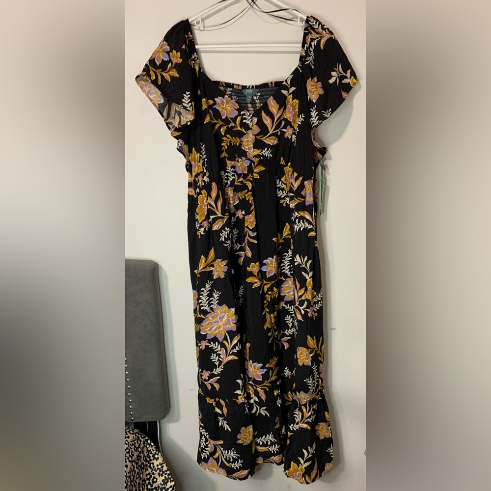 Terra & Sky Women’s Dress Size 3X